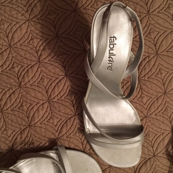 Prom shoes or wedding shoes. In great shape. - Picture 2 of 2